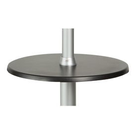 TERM TOWER table, black, Werzalit, Ø 59 x 2.3 cm, weight: 4.16 kg product photo