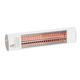 infrared radiant heater TERM2000 COLOUR S IP44 1 kW white L 464 mm wall, ceiling and under-umbrella fastening product photo