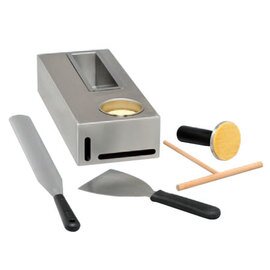crepe kit  | palette|spatula|spreader|cleaning pad  L 490 mm product photo