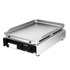 gas griddle plate PCPR2MB-KR with 2 heating zones 5.8 kW product photo