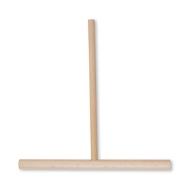 crepe dough spreader beech wood round L 180 mm product photo