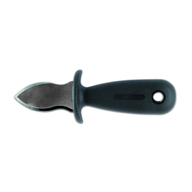 oyster opener stainless steel handle colour black product photo