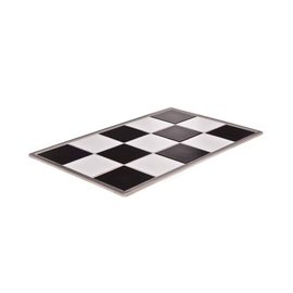 presentation plate HOTTY GN 1/1 ceramics black | white product photo