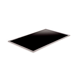 presentation plate HOTTY GN 1/1 glass black product photo