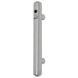 wall mounted ashtray stainless steel matt for wall mounting  Ø 64 mm  H 559 mm product photo