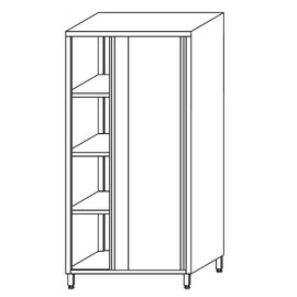 tall cabinet KDT-205 | sliding doors L 1200 mm x 500 mm H 1800 mm product photo