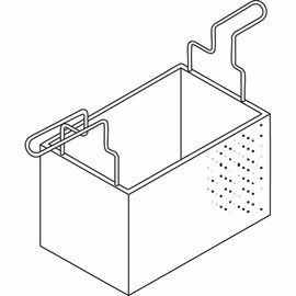 Pasta basket side handles GN 1/3 290x160x200mm product photo