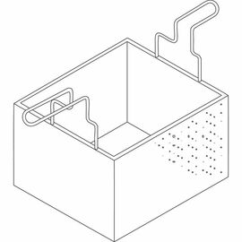 Nudelkorb GN 1/2   240x290x200mm product photo