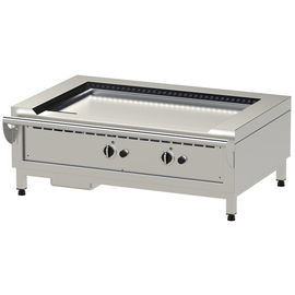 Teppanyaki gas 2 heating zones | grill area 960 x 550 mm | number of burners 2 product photo