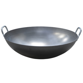 wok pan Ø 400 mm | 2 side handles suitable for induction product photo