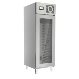 glass doored stainless steel refrigerator KU 726 G GN 2/1 | convection cooling 660 ltr | 475.0 ltr product photo