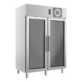 glass doored stainless steel refrigerator KU 1421 G | 1320 ltr | convection cooling product photo