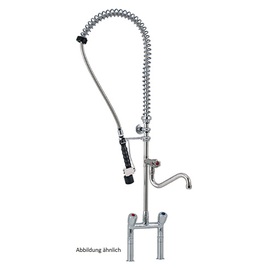 dish rinsert 1/2" two-hole two-handle mixer tap H 1053 mm product photo