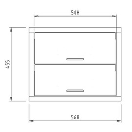 Self-service flaps for refrigerated showcases VES 209 / VEU 206 product photo