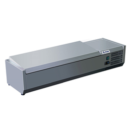 refrigerated countertop unit RX1210 static cooling | 4 x GN 1/3 - 150 mm product photo