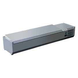 refrigerated countertop unit RX1510 static cooling | 6 x GN 1/3 - 150 mm product photo