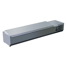 refrigerated countertop unit RX2010 static cooling | 9 x GN 1/3 - 150 mm product photo