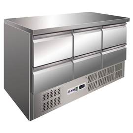 refrigerated table KTM 306 | 400 ltr | convection cooling product photo