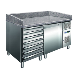 pizzadette Pizza 1610 convection cooling 300 watts 221 ltr | upstand | solid door | 7 drawers product photo
