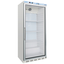 glass doored refrigerator KBS 602 GU white | 600 ltr | convection cooling product photo