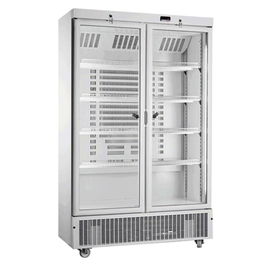 glass doored refrigerator KU 850 G white | 2 revolving glass doors | convection cooling | 585.0 ltr product photo