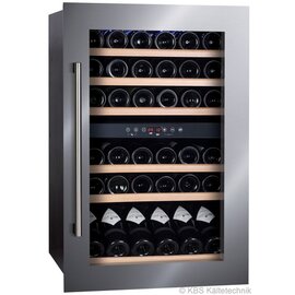built-in wine refrigerator VINO 142 | glass door | convection cooling | 6 wooden grids product photo