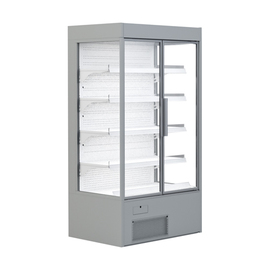 wall cooling shelf VARIANT 107 grey with revolving doors product photo