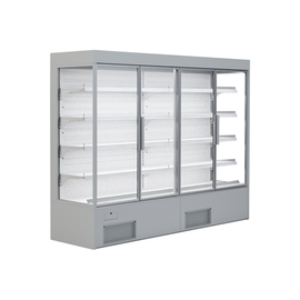 wall cooling shelf VARIANT 257 grey with revolving doors product photo