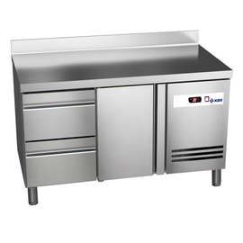 refrigerated table READY KT2612 convection cooling 172 Watt 145 ltr | upstand | 2 drawers product photo