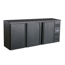 backbar BB 200 black | convection cooling | 3 solid doors product photo