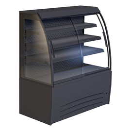 wall cooling shelf Luna 90 DP with sliding doors | convection cooling product photo