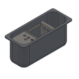 Add-on portioning sink for Mirabello ice cream counter product photo