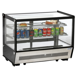 refrigerated top unit vitrine 160 ltr 230 volts | 2 shelves | straight product photo