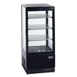 refrigerated top unit vitrine RT 78 G | black product photo