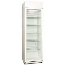 beverage fridge FLK 365 | 385 ltr white | suitable for 462 0.33 l cans | 224 0.5 l PET bottles | convection cooling product photo