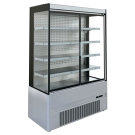 Wall mounted chiller cabinet CRONUS 1935 with revolving doors product photo