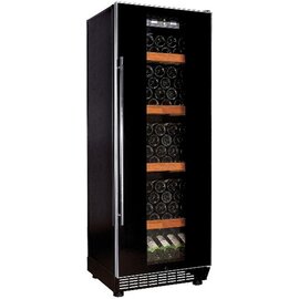 wine refrigerator 310 | glass door | static cooling | 4 wooden grids product photo