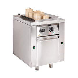 Asia Dim Sum steam cooker with 6 pasta baskets | 400 volts 12 kW product photo