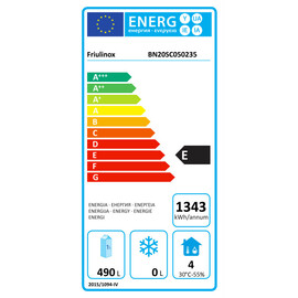 glass doored stainless steel refrigerator KU 721 G | 660 ltr | convection cooling product photo Missing translation L
