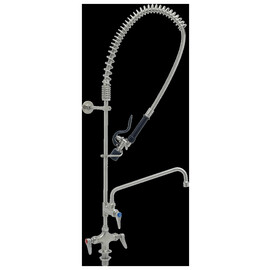 dish rinsert EVERSTEEL 1/2" two lever mixer | with LOW-FLOW shower product photo