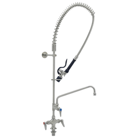 dish rinsert EVERSTEEL 1/2" two lever mixer | with LOW-FLOW shower product photo