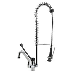 dish rinsert PREMIUM SHRINK one hole lever mixer tap | 3/8" H 800 mm product photo