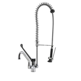 dish rinsert PREMIUM SHRINK one hole lever mixer tap | 3/8" H 600 mm product photo