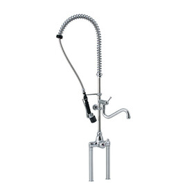 dish rinsert 1/2" two-hole lever mixer tap H 1421 mm product photo