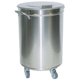 garbage cans | 50 ltr | Ø 380 mm H 605 mm | wheeled product photo