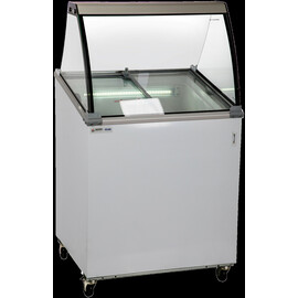 ice cream sales counter Primera 3 white 230 volts | rounded windscreen product photo