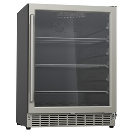 glass doored refrigerator KBS 154 GU | convection cooling | 595 mm x 585 mm H 820 mm product photo