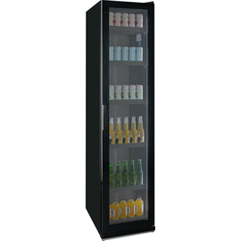 glass doored refrigerator KBS 327 G Slim black | convection cooling | 450 mm x 630 mm H 1950 mm product photo