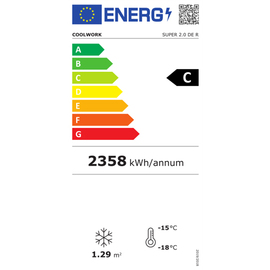 impulse freezer Snow 23 Premium white | 800 ltr product photo  L