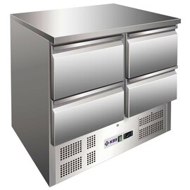 refrigerated table KTM 204 | 256 ltr | convection cooling | 4 drawers product photo